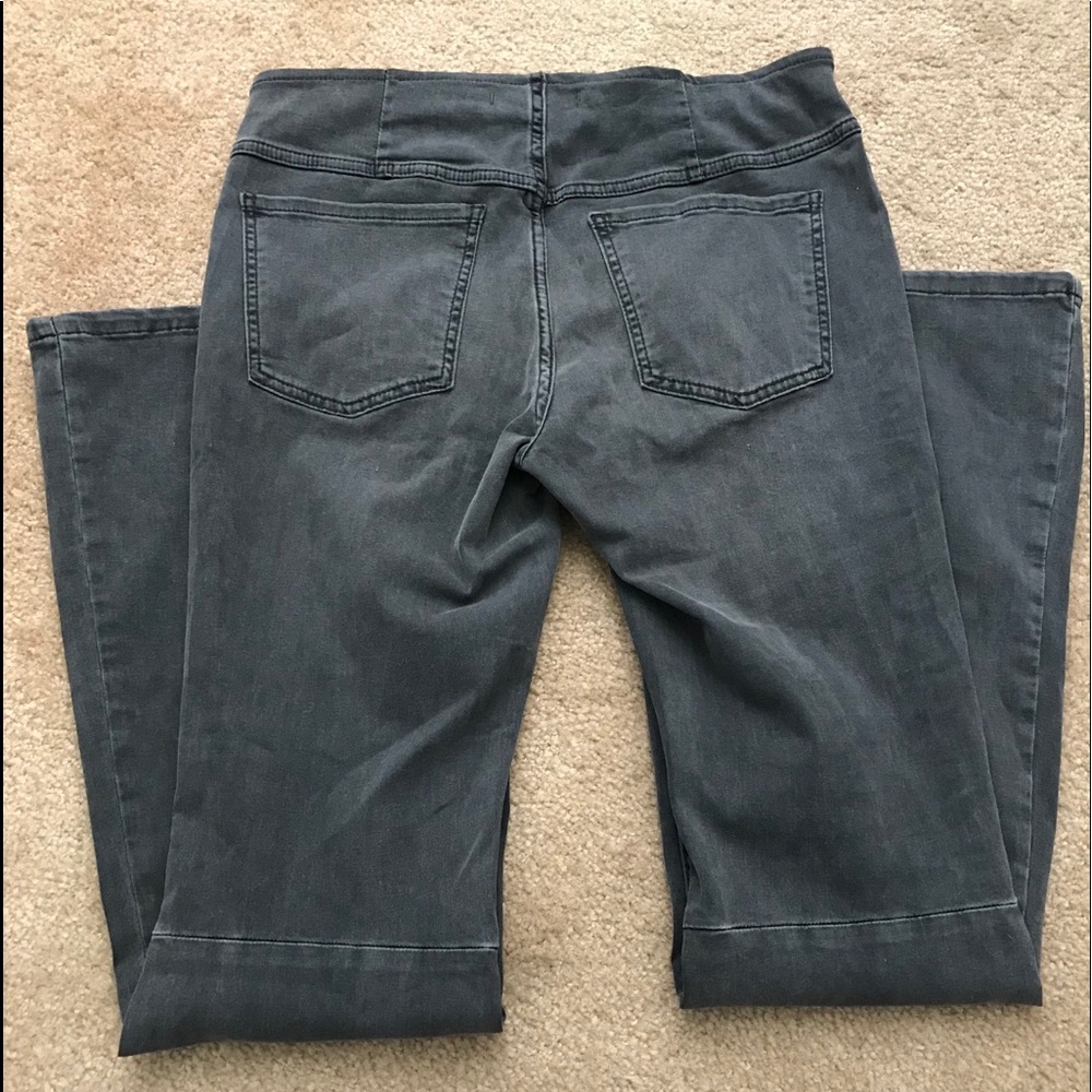 Free People Pull On Flare Jeans - Picture 6 of 8